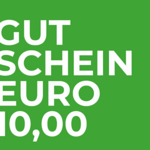 Gutschein Euro 10,00